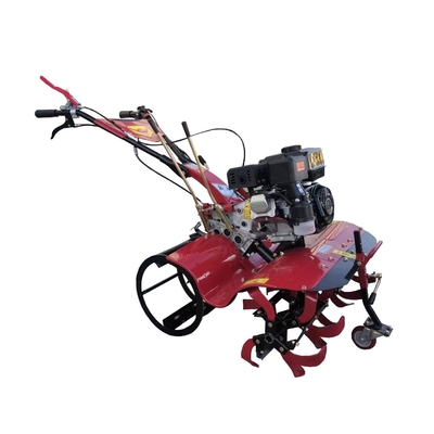 新しく設計された170Fガソリンエンジン 4WDミニパワーティラー栽培機 農場用 コンパクト