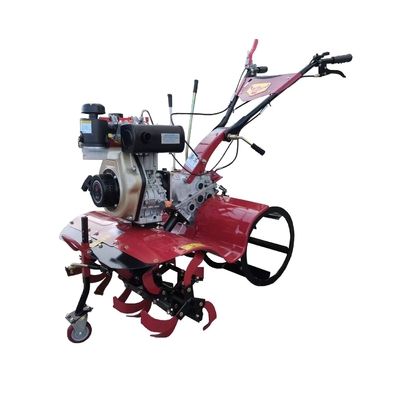 軽量でコンパクトな173F ディーゼルエンジン 4輪駆動栽培機 小規模農場用