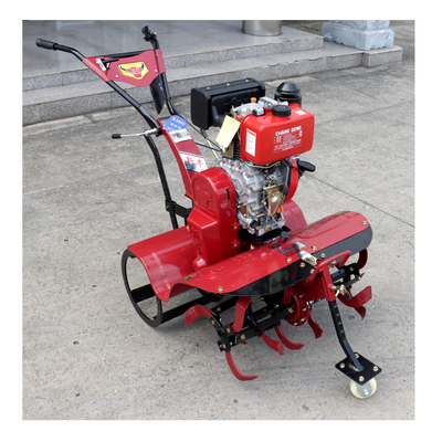 高度な安全レベル 4輪タイラー設計 ガーデン用ローータリーパワータイラー