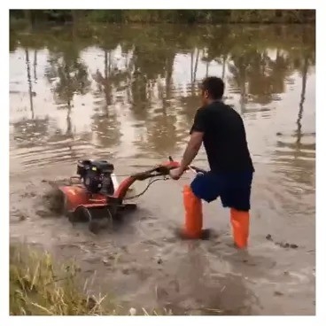 ガソリン ミニ パワー ティラー ローータリー ティラージュ 軽量 65 kg 負荷容量