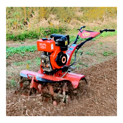 7hp ミニガソリントリラー栽培機で 果樹園の栽培が簡単になりました 幅45-85cm