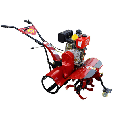 186F ディーゼルエンジン 四輪駆動 ミニ パワー ティラー 栽培機 農場の効率化