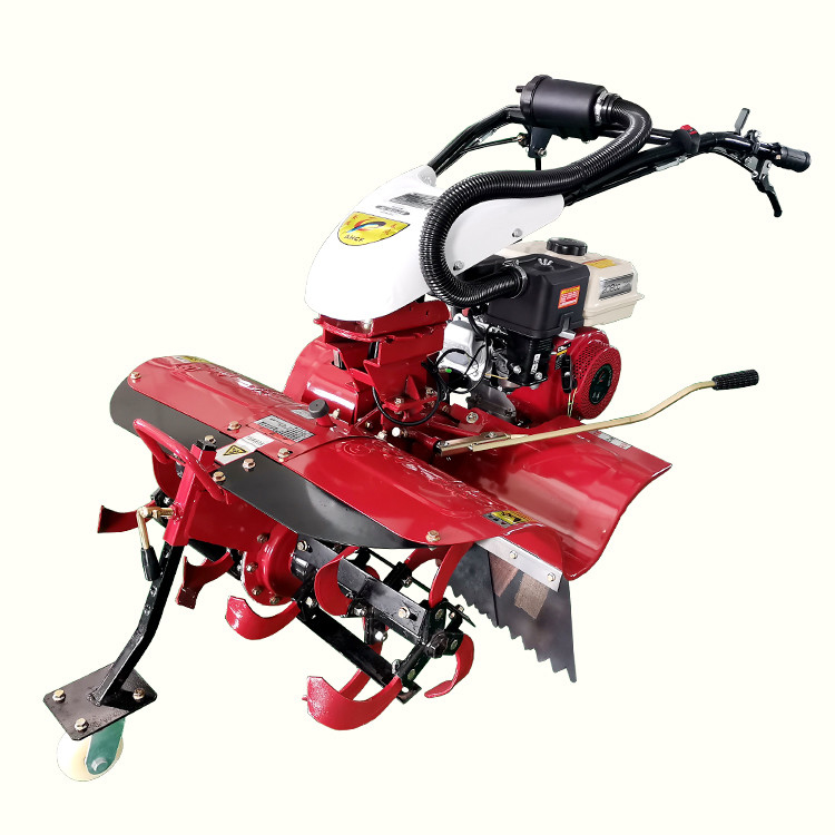 4WD ミニ パワー トイラー 7hp 精密栽培のための小さなローータリー雑草栽培機