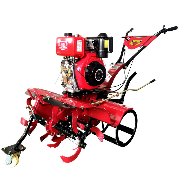 ガーデン 4.0KW ミニ パワー ティラー 農業 機械 調整可能な 耕地 幅 15-35cm