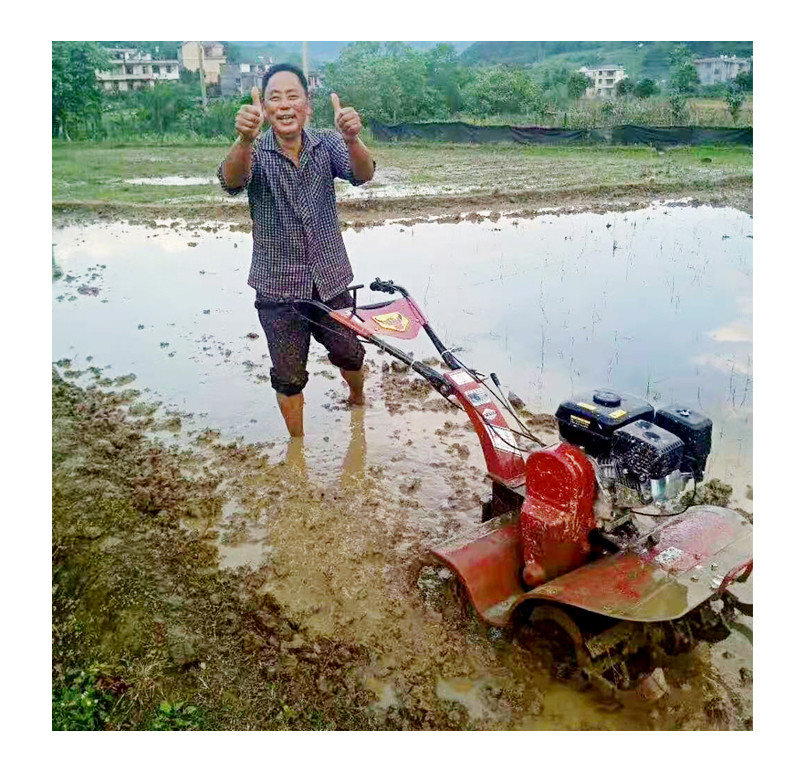 農園作業速度 4KM/H 7HP 170F重作業耕作のためのガソリン栽培機