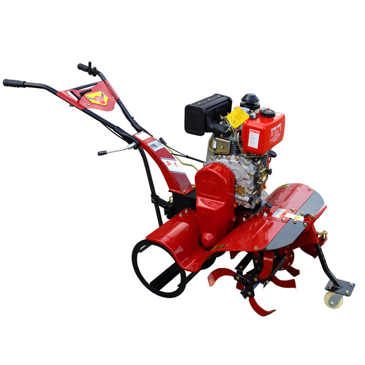 186F ディーゼルエンジン 四輪駆動 ミニ パワー ティラー 栽培機 農場の効率化